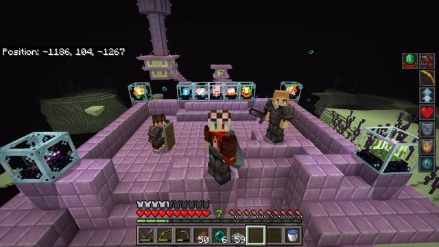 Screenshot of the Minecraft Bedrock Marketplace product Wither Plus Add-on created by A Foxy Toast.