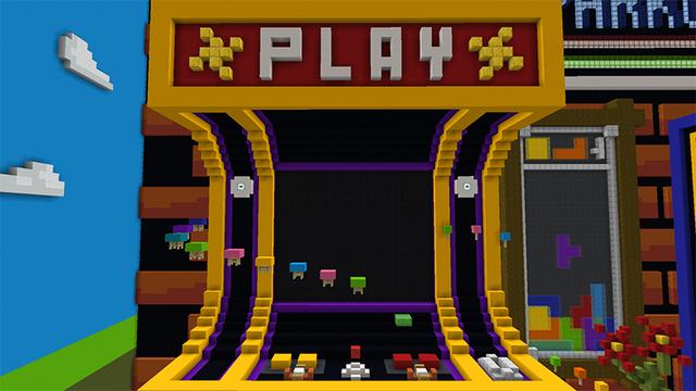 Screenshot of the Minecraft Bedrock Marketplace product Arcade Parkour! created by A30x1.
