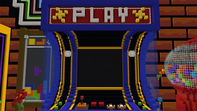 Screenshot of the Minecraft Bedrock Marketplace product Arcade Parkour! created by A30x1.
