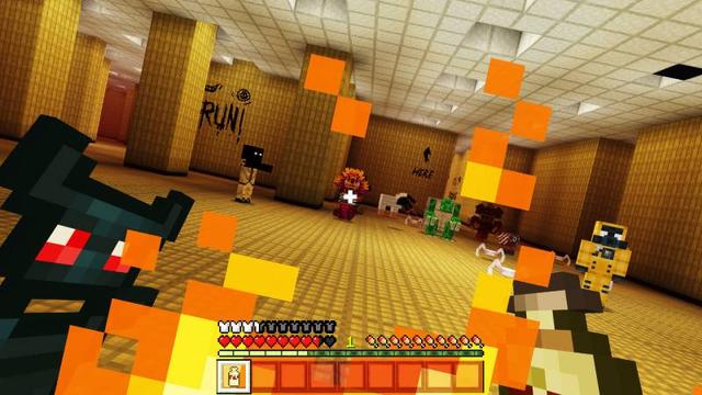 Screenshot of the Minecraft Bedrock Marketplace product Backrooms created by A30x1.