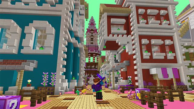 Screenshot of the Minecraft Bedrock Marketplace product Candy Lucky Skyblock created by A30x1.