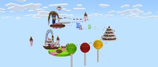 Panorama of the Minecraft Bedrock Marketplace product Candy Rush created by A30x1.