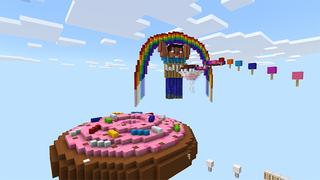 Screenshot of the Minecraft Bedrock Marketplace product Candy Rush created by A30x1.