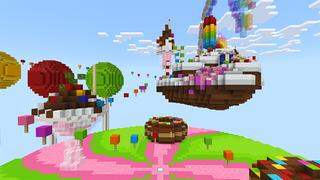 Screenshot of the Minecraft Bedrock Marketplace product Candy Rush created by A30x1.