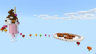 Screenshot of the Minecraft Bedrock Marketplace product Candy Rush created by A30x1.