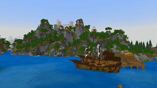 Screenshot of the Minecraft Bedrock Marketplace product Cloud Adventure created by A30x1.