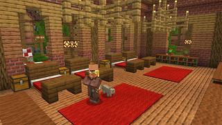 Screenshot of the Minecraft Bedrock Marketplace product Crater Village created by A30x1.