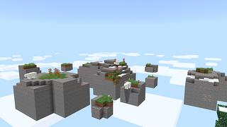 Screenshot of the Minecraft Bedrock Marketplace product Default Skyblock created by A30x1.
