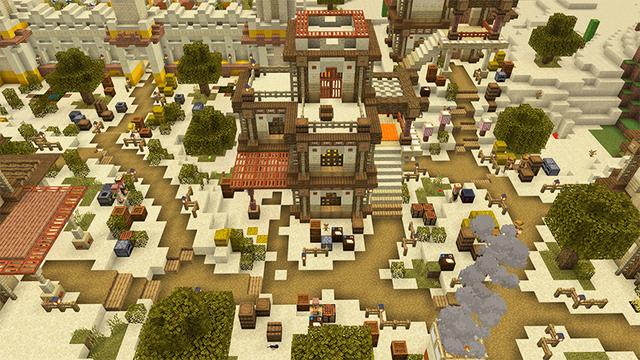 Screenshot of the Minecraft Bedrock Marketplace product Desert Palace created by A30x1.