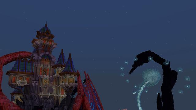 Screenshot of the Minecraft Bedrock Marketplace product Dragon Castle created by A30x1.