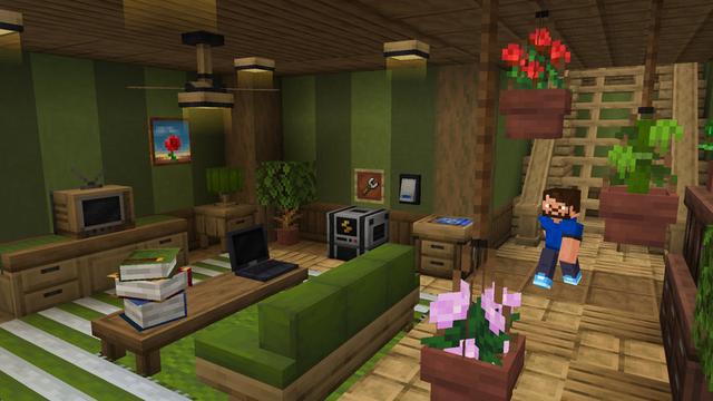 Screenshot of the Minecraft Bedrock Marketplace product Fabulous Furniture Add-On created by Diluvian.