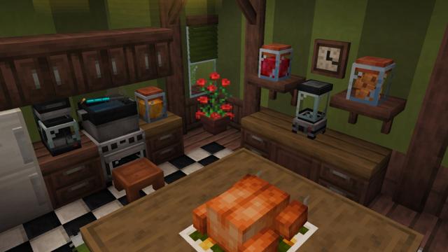 Screenshot of the Minecraft Bedrock Marketplace product Fabulous Furniture Add-On created by Diluvian.