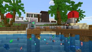 Screenshot of the Minecraft Bedrock Marketplace product Fishing Hacker created by A30x1.