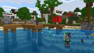 Screenshot of the Minecraft Bedrock Marketplace product Fishing Hacker created by A30x1.