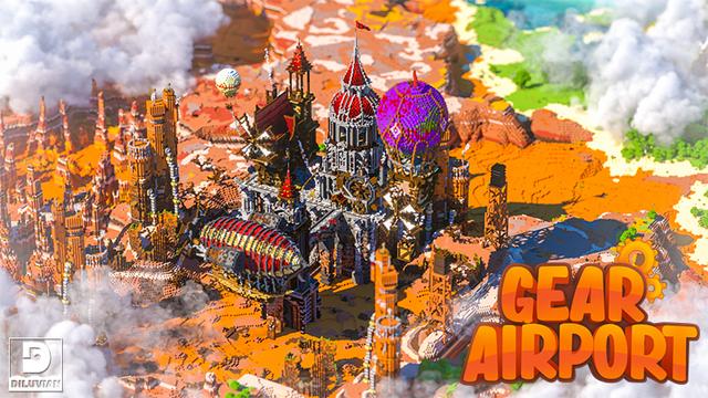 Thumbnail of the Minecraft Bedrock Marketplace product Gear Airport created by A30x1.