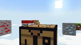 Screenshot of the Minecraft Bedrock Marketplace product Giant Blocks Skyblock created by A30x1.