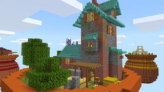 Screenshot of the Minecraft Bedrock Marketplace product Giant Flower Skyblock created by A30x1.