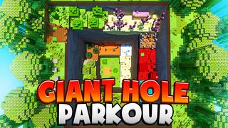 Thumbnail of the Minecraft Bedrock Marketplace product Giant Hole Parkour created by A30x1.