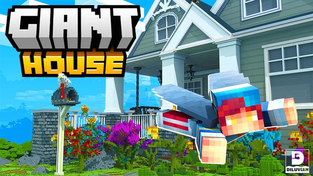 Thumbnail of the Minecraft Bedrock Marketplace product Giant House created by A30x1.