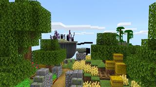 Screenshot of the Minecraft Bedrock Marketplace product Giant Pan Skyblock created by A30x1.