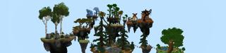 Panorama of the Minecraft Bedrock Marketplace product Giant Parkour Biomes created by A30x1.