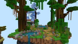 Screenshot of the Minecraft Bedrock Marketplace product Giant Parkour Biomes created by A30x1.