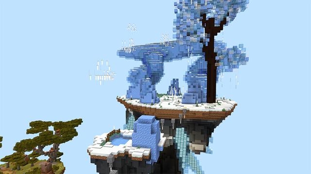 Screenshot of the Minecraft Bedrock Marketplace product Giant Parkour Biomes created by A30x1.