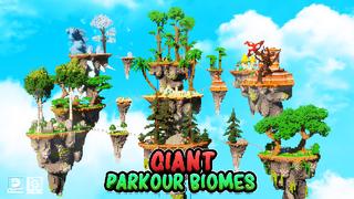 Thumbnail of the Minecraft Bedrock Marketplace product Giant Parkour Biomes created by A30x1.