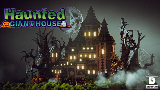 Thumbnail of the Minecraft Bedrock Marketplace product Haunted Giant House created by A30x1.