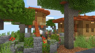 Screenshot of the Minecraft Bedrock Marketplace product Hopper Skyblock created by A30x1.