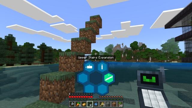 Screenshot of the Minecraft Bedrock Marketplace product Horizon Tech created by A30x1.
