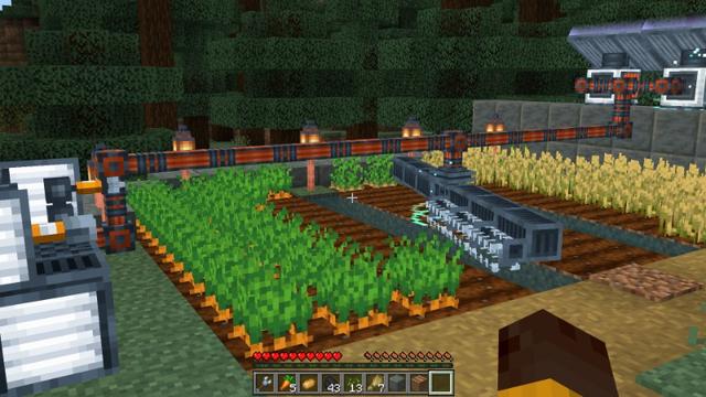 Screenshot of the Minecraft Bedrock Marketplace product Horizon Tech created by A30x1.