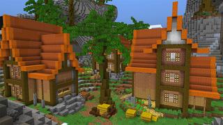 Screenshot of the Minecraft Bedrock Marketplace product Island Fortress created by A30x1.