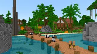 Screenshot of the Minecraft Bedrock Marketplace product Jungle Empire created by A30x1.