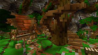 Screenshot of the Minecraft Bedrock Marketplace product Jungle Maze created by A30x1.
