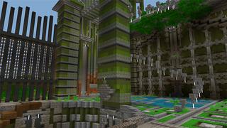 Screenshot of the Minecraft Bedrock Marketplace product Jungle Parkour created by A30x1.