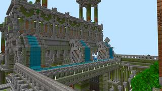 Screenshot of the Minecraft Bedrock Marketplace product Jungle Parkour created by A30x1.
