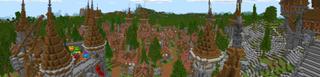 Panorama of the Minecraft Bedrock Marketplace product Lost Kingdom created by A30x1.