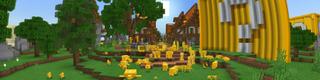 Panorama of the Minecraft Bedrock Marketplace product Lucky Block Mobs created by A30x1.