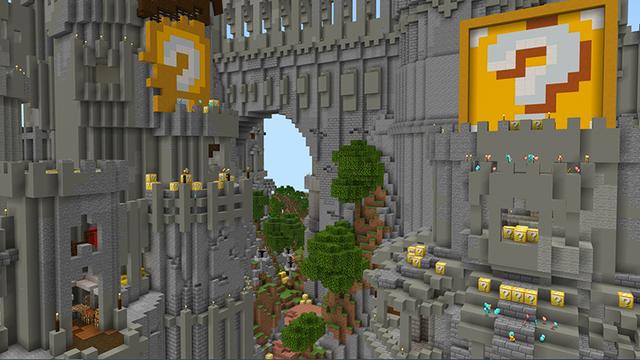 Screenshot of the Minecraft Bedrock Marketplace product Lucky Castle created by A30x1.