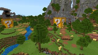 Screenshot of the Minecraft Bedrock Marketplace product Lucky Castle created by A30x1.