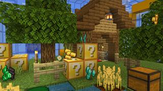 Screenshot of the Minecraft Bedrock Marketplace product Lucky Pots created by A30x1.