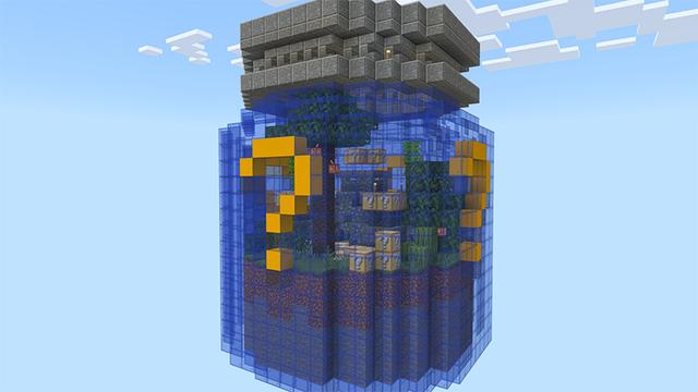 Screenshot of the Minecraft Bedrock Marketplace product Lucky Pots created by A30x1.