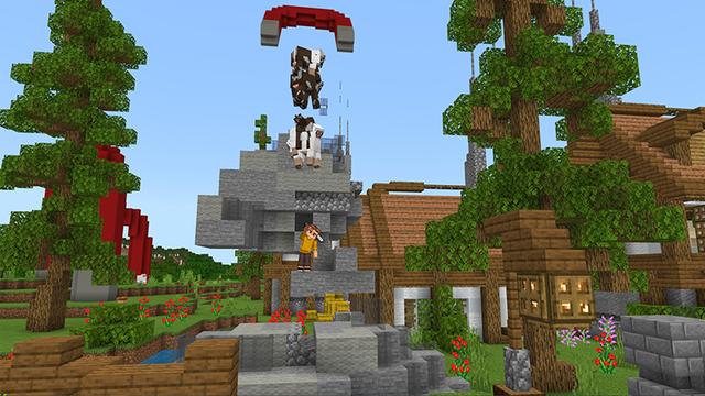 Screenshot of the Minecraft Bedrock Marketplace product Magnet Mobs created by A30x1.