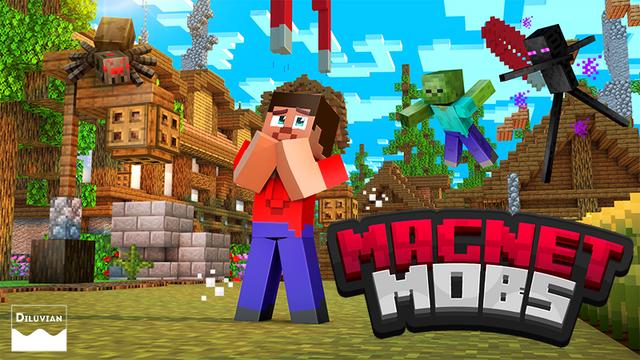 Thumbnail of the Minecraft Bedrock Marketplace product Magnet Mobs created by A30x1.