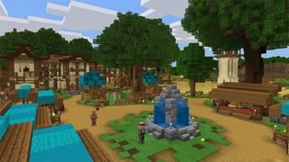Screenshot of the Minecraft Bedrock Marketplace product Miners Village created by A30x1.