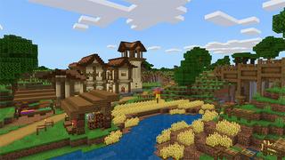 Screenshot of the Minecraft Bedrock Marketplace product Miners Village created by A30x1.