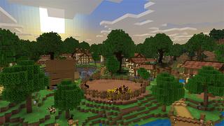 Screenshot of the Minecraft Bedrock Marketplace product Miners Village created by A30x1.