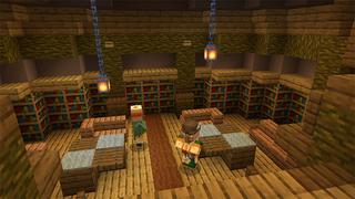 Screenshot of the Minecraft Bedrock Marketplace product Oasis Secret Base created by A30x1.