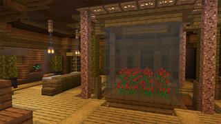 Screenshot of the Minecraft Bedrock Marketplace product Oasis Secret Base created by A30x1.